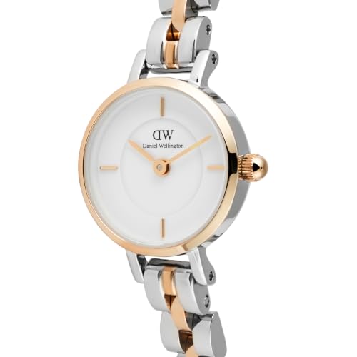 Daniel Wellington Petite Round 19mm White Dial Analog Women Watch - DW00100924K
