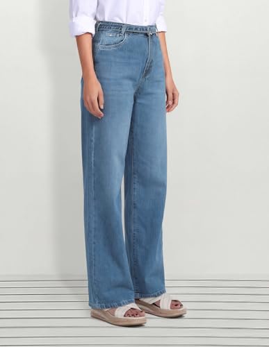 U.S. POLO ASSN. High Rise Straight Fit Jeans Blue