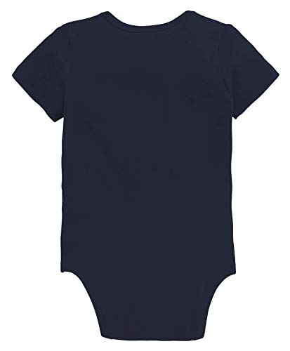 Zeezeezoo Navy Half Birthday Onesie for Baby (6-12 Months)