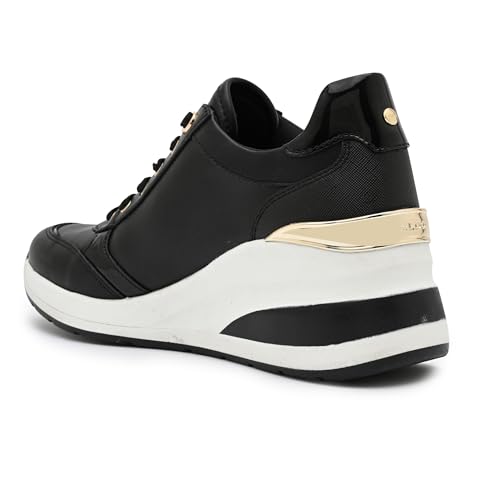 Aldo GRADSKIYA-IN001 Ladies Black Wedge Sneakers