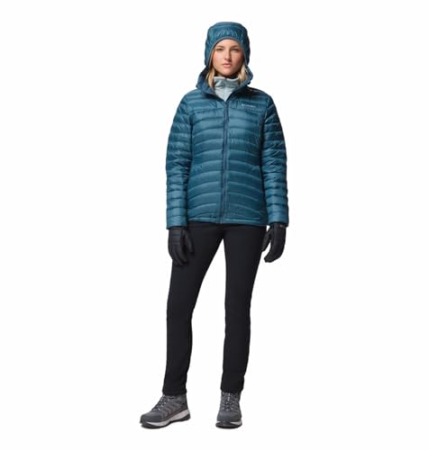 Columbia Women Teal OmniShield Corelite Down Jacket, 2XL