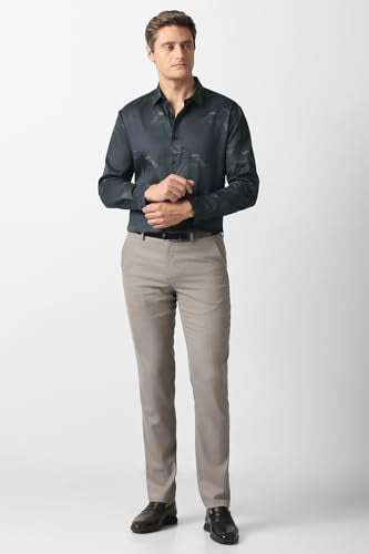 Van Heusen Men's Slim Fit Shirt (VDSFESLFN16242_Navy