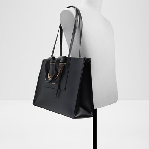 ALDO Womens SIBYL Tote Bag (pack of 1), BLACK, L, Western
