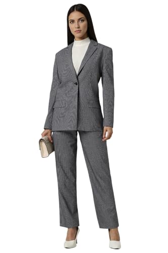 Van Heusen Women's Blazer (VWBZFRGPA27287_Grey
