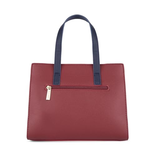 Lavie Luxe Women's Gehry Medium Satchel Bag for Women | Satchel Handbag for Work | Ladies purse | Stylish Shoulder Bag | Gift for Women