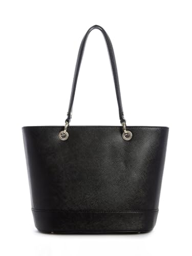 Guess Black Solid Noelle Small Elite Tote Bag