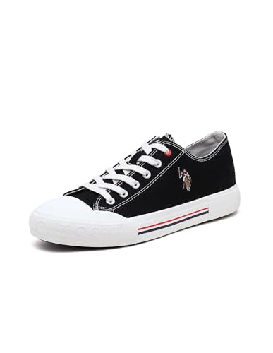 U.S. Polo Assn. USPA|Drew 2.0|Black Stylish Casual Sneaker Shoes for Man