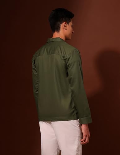 U.S.Polo Association Men's Working Holiday Regular Fit Shacket