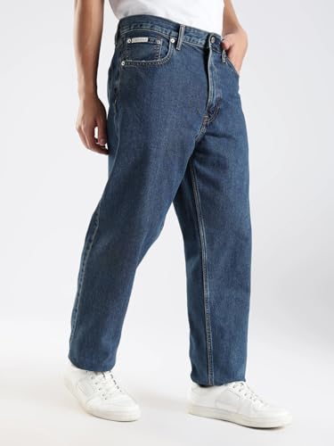 Calvin Klein Jeans Men's Tapered Jeans (4RD712G011_Harbour Blue