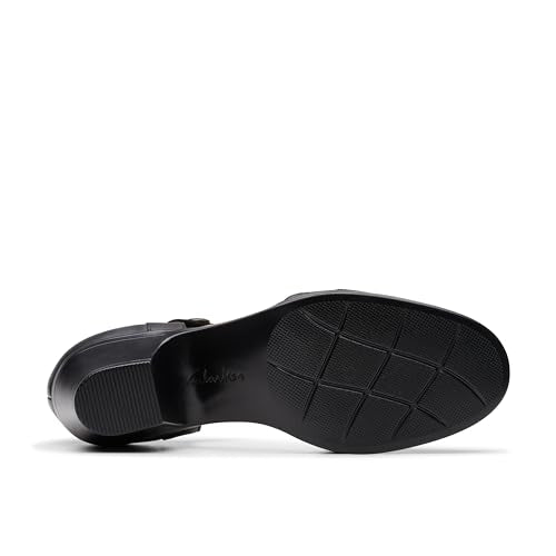 Clarks Womens Emily 2 Ketra, Black Leather, 4 UK