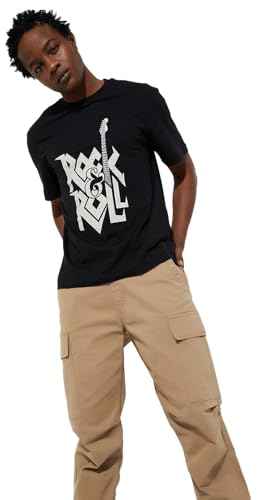 Max Men's URB_N Graphic Printed Round Neck Half Sleeve T-Shirt - Pack of 2 Multicolour