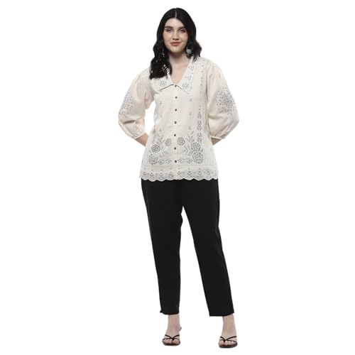 Rangriti Women Natural Viscose Blend Straight Kurti_34