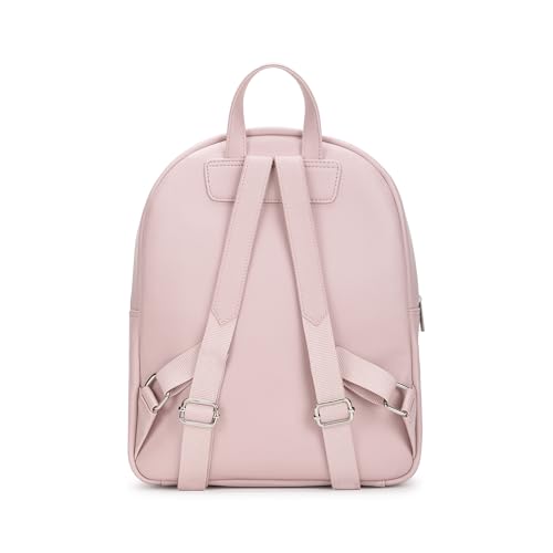 Fastrack Zipmode Backpack | Faux-Leather Women's Backpack | Tablet Compatible Up To 11" | Stylish Daypack With Quick-Access Pocket