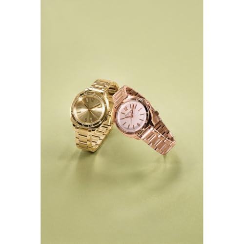 Coach Kitt Qtz Basic Silver White Tonneau Dial Women's Watch|Two Tone Stainless Steel Material|Silver Color Band - 14504544