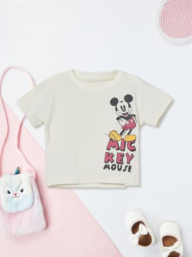 Max Boys Mickey Print Shorts Set