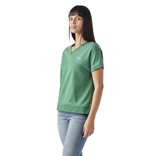 Women's Solid Slim Fit T-Shirt