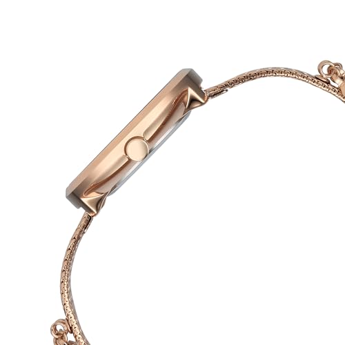 Titan Raga Memoirs Quartz Analog Mother of Pearl Dial with Rose Gold Metal Strap Watch for Women