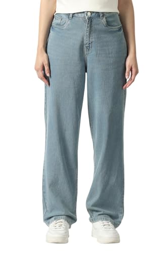 Women Light Blue Light Wash Jeans
