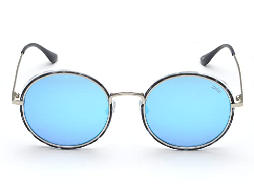 IDEE 100% UV protected sunglasses for Unisex | Size- Medium | Shape- Round | Model- IDS2654C4SG