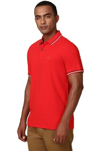 Allen Solly Men's Regular Fit T-Shirt (ASKPQRGFP62772_Cream