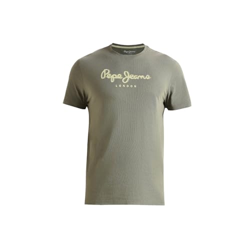 Pepe Jeans Men's Slim Fit T-Shirt (PM509881_Leaf Green