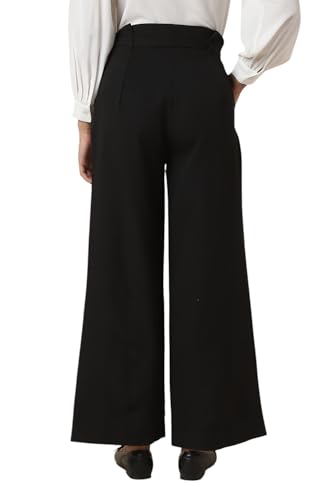 Allen Solly Women's Regular Casual Pants (AHTPWRGF062916_Blue