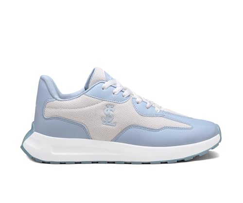 LOUIS STITCH Women’s Frost Blue Lightweight Athleisure Sport Shoes | Lightweight Casual Sneakers | Sporty Lace-Up Sneaker and Athleisure Wear| Perfect for Casual, Gym & Travel Wear | LSLD-AT-RF01 | UK-8