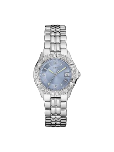GUESS Sport Women 36 mm Blue Dial Analog Watch U0148L7