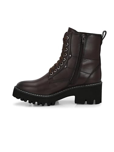 Delize Brown women derby ankle boots 67802-41