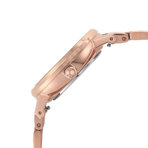 Fossil Gwen Analogue Women's Watch (Gold Dial Womens Standard Colored)-Es4879 Gold Plated, Gold Strap - Gold-Plated