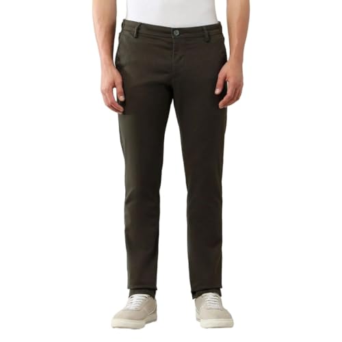 Arrow Sports Mens Olive Pants_ASAETRO2971_34