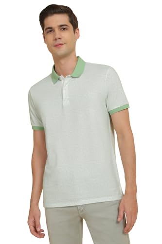 Allen Solly Men's Regular Fit T-Shirt (Green) - SaumyasStore
