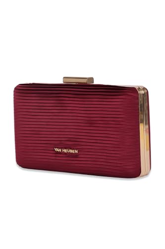 Van Heusen Women Maroon Solid Sling Bag