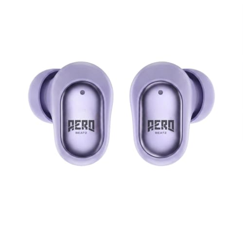Aero Buds SE Premium Bluetooth 6.0 True Wireless (TWS) deep bass Technology (Purple)