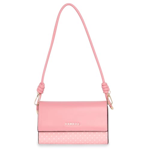 ESBEDA Pink Color Candy Dot Shoulder Bag