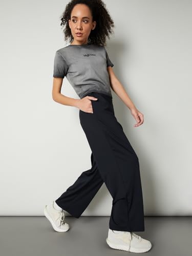Max Women's Regular Trousers (B25WACFEWELL151_Black
