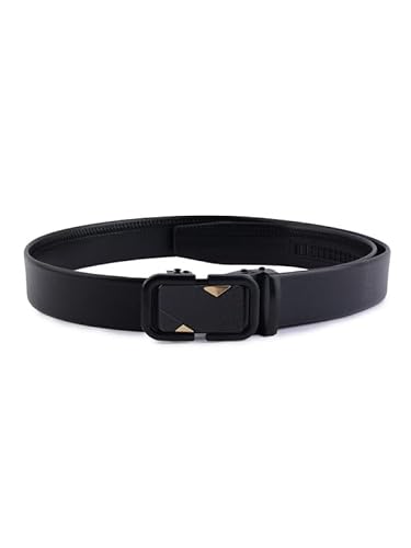 SAZARA Men's Casual,Formal Leather Auto Lock Buckle Belt (34, AUTOG16)