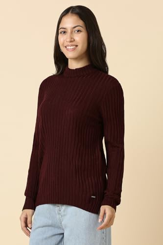 Allen Solly Womens Sweater Red