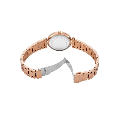 Michael Kors Laney Pink Quartz Stainless Steel Watch MK4893