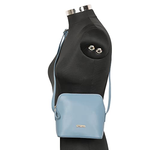 Fastrack Women’s Modern Structured Casual Sling Bag (Teal Blue)