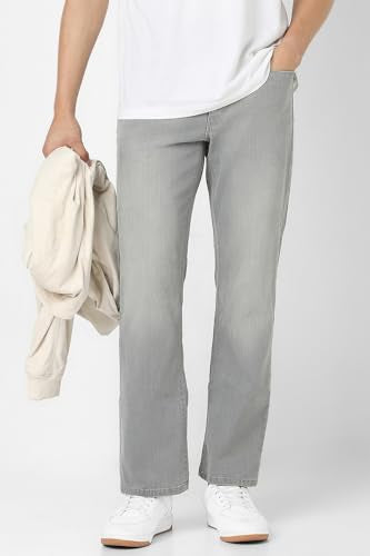 Van Heusen Men's Regular Jeans (VXDNCRTFG08236_Grey