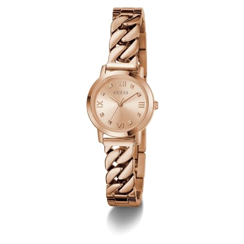 GUESS Analog Rose Gold Dial Women's Watch-GW0867L3