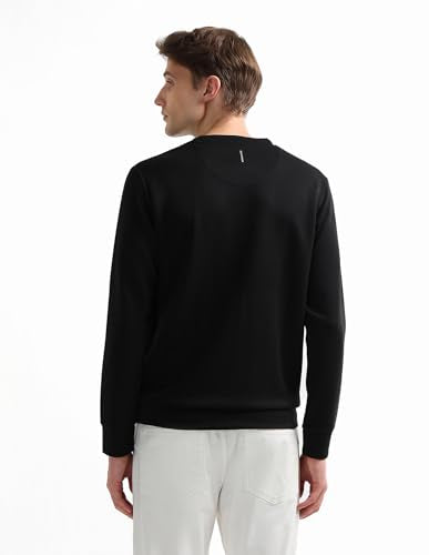 Typographic Embossed Regular Fit Sweatshirt