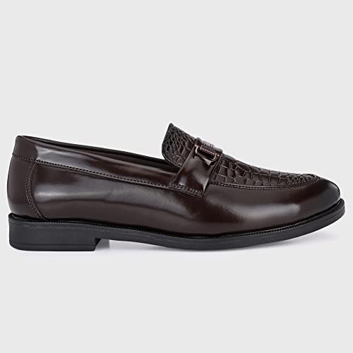 Centrino Mens 20294-1 Brown Uniform Dress Shoe - 8 UK (20294-2)