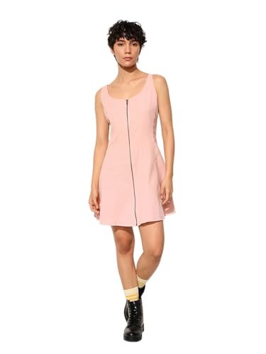 ONLY Women's Fit and Flare Pink Dress