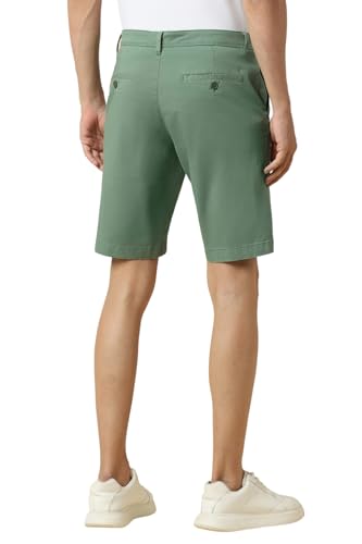 Allen Solly Men's Bermuda Shorts (ASSRQSMFJ18111_Green