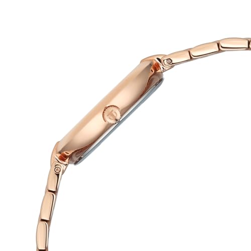 Titan Workday Wonders 2 with Silver Dial Rose Gold Metal Strap Watch for Women - 95368WM01