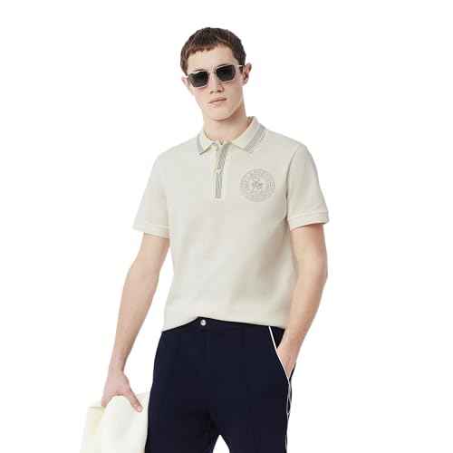 Lacoste Men's Regular Fit Polos (PH9960ARS_White