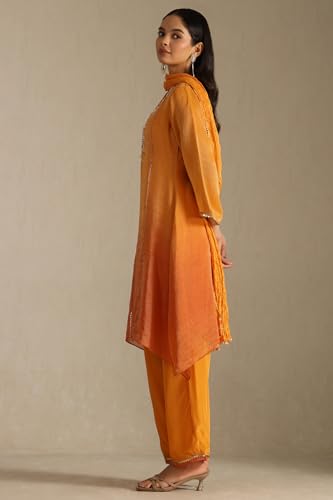 Soch Women's Tissue Salwar Suit Set (OWA5CD22217_Orange