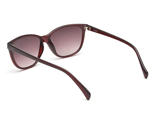 IDEE Uv Protected Sunglasses For Men | Size- Medium | Shape- Wayfarer | Model- Idso204C1Sg, Red